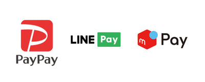 【スマホ決済】PayPay、LINEpay、メルペイ決済を導入致しました。