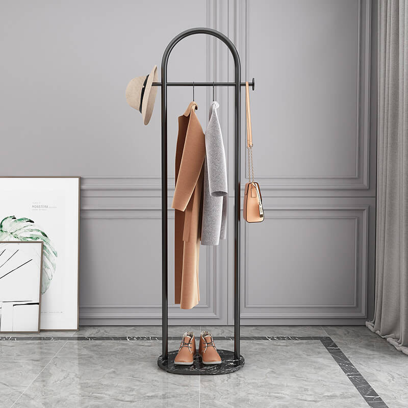 Vera Wang - ハンガーラック　コッパースタンド　結婚式ウェディング　大理石 美品・新品未使用】ハンガーラック 大理石 ゴールド コッパー