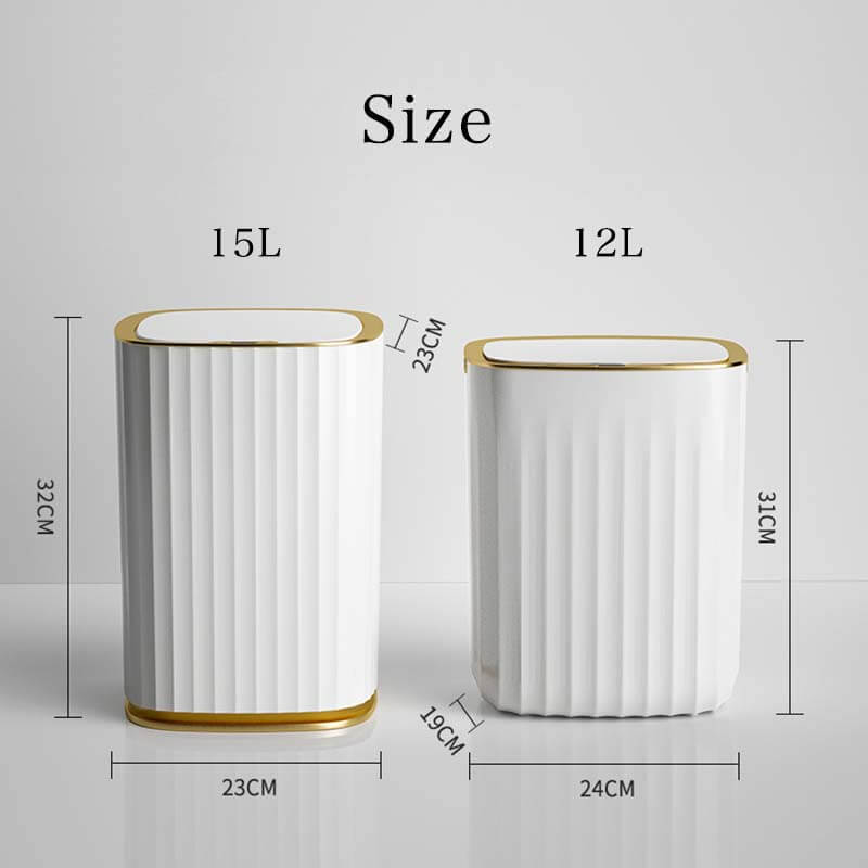 自動センサーゴミ箱 ゴミ箱 ごみ箱 内箱2つ付き おしゃれ センサー開閉式ゴミ箱 自動 ゴミ箱 ごみ箱 おしゃれ 白 ホワイト