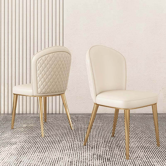 ダイニングチェアー　ホワイト　キルティング　アイアン　レザー調　 quilting_dining_chair_08_540x.
