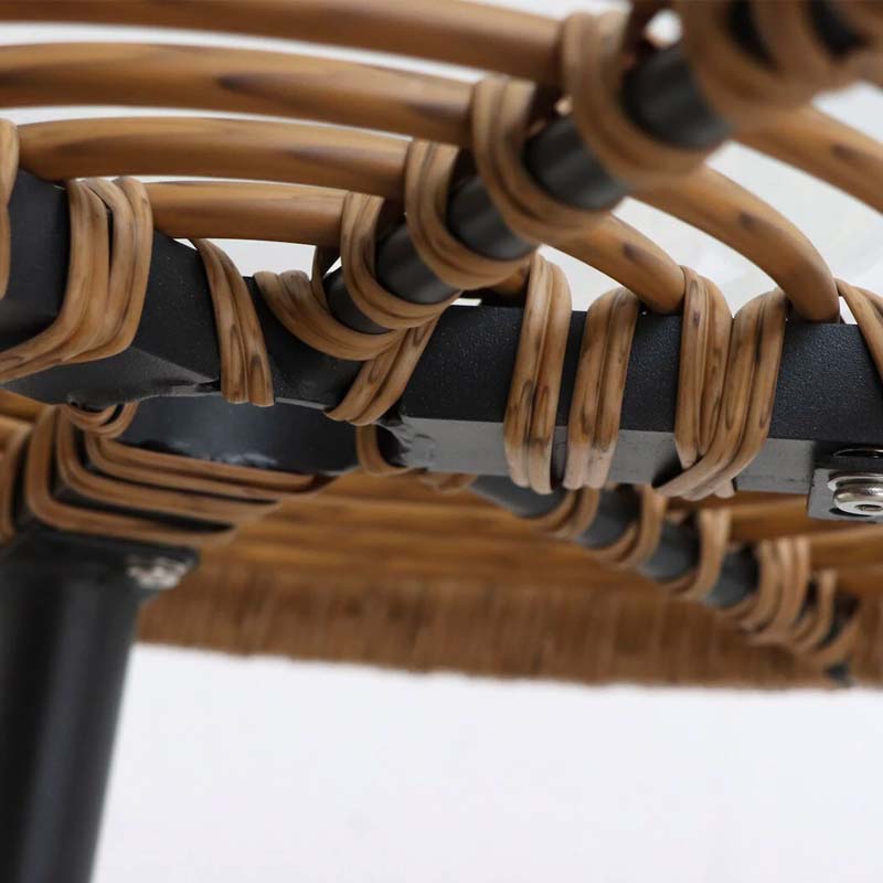 ラタン　ローテーブル　丸形　ガラス 幅70cm 円形 センターテーブル BREEZE ラタン ガラス ロー